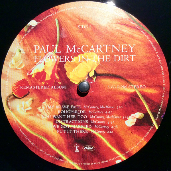 Paul McCartney - Flowers In The Dirt (572 441-6)