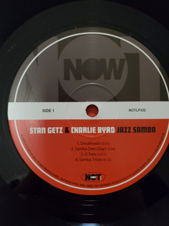 Stan Getz, Charlie Byrd - Jazz Samba (NOTLP332)