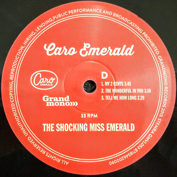 Caro Emerald - The Shocking Miss Emerald (8718546200090)