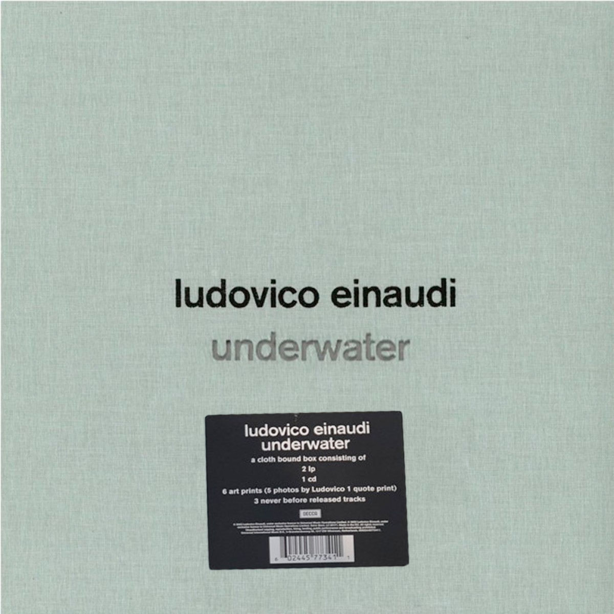Ludovico Einaudi - Underwater (0602445773411)