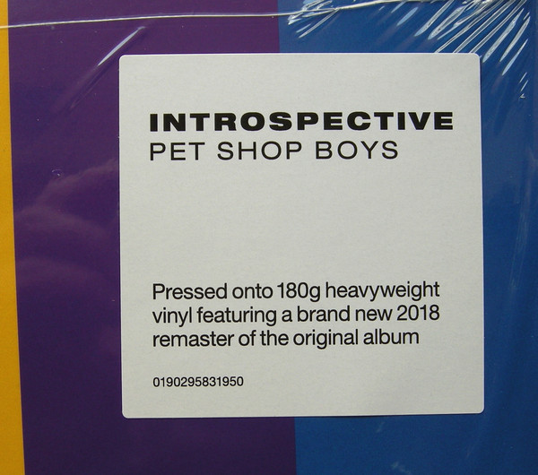 Pet Shop Boys - Introspective (0190295831950)