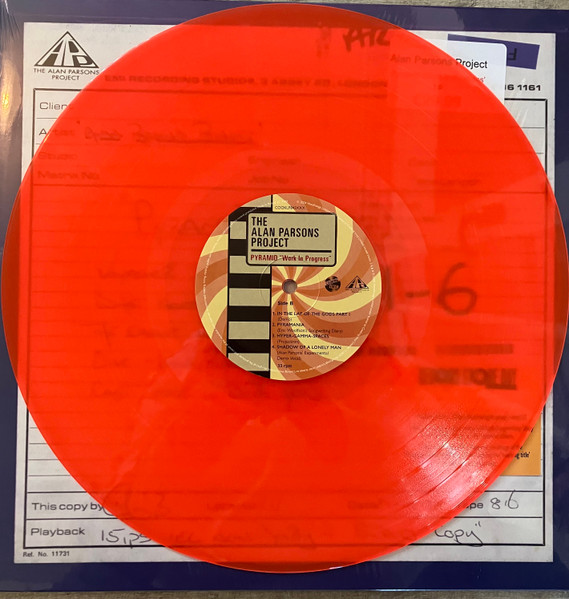 The Alan Parsons Project - Pyramid “Work In Progress” [Orange Vinyl] (COOKLP842XXX)