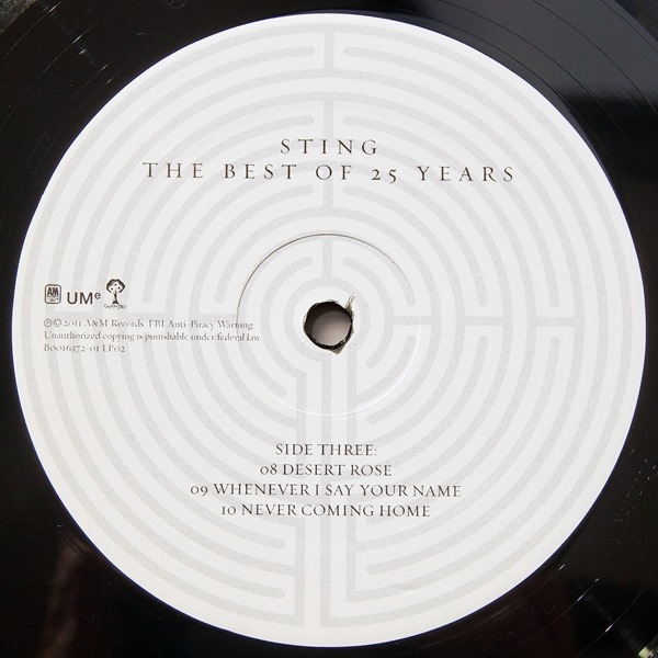 Sting - The Best Of 25 Years (B0016372-01)
