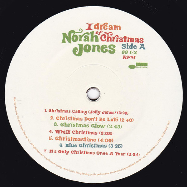 Norah Jones - I Dream Of Christmas (00602438154425)