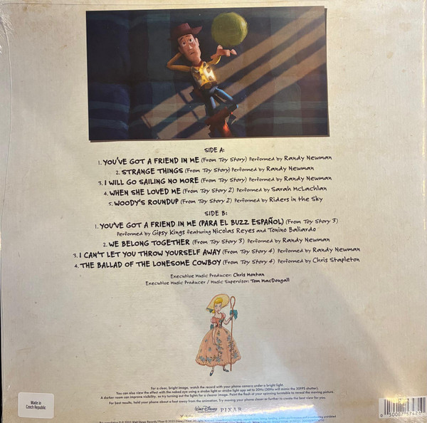 OST - Various Artists - Toy Story: Songs To Infinity And Beyond [Zoetrope Vinyl] (050087574710)