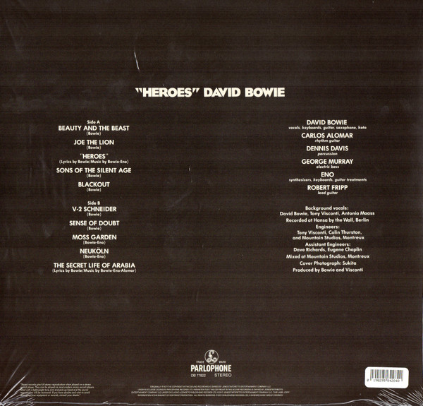 David Bowie - "Heroes" (0190295842840)