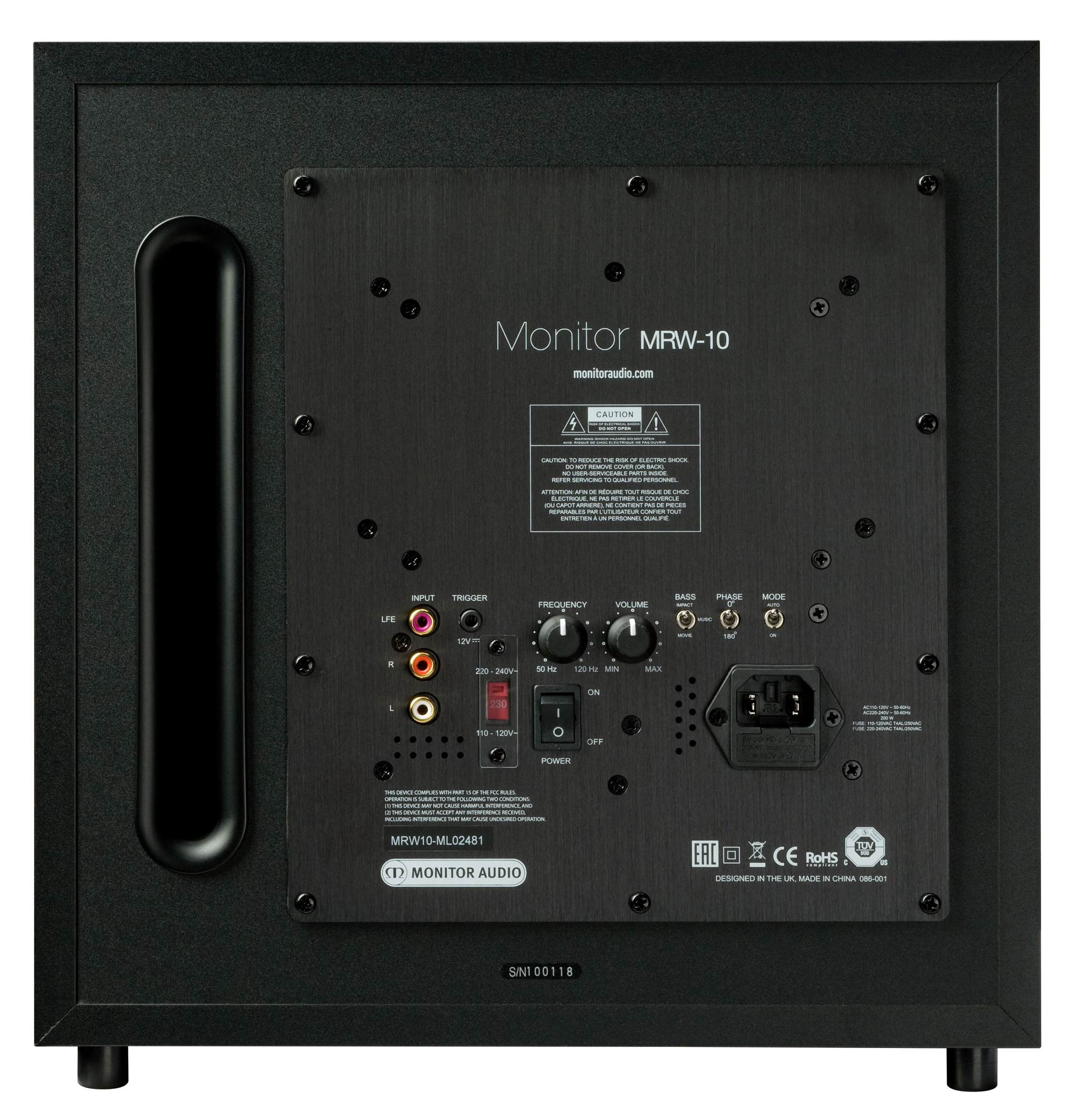 Monitor Audio Monitor MRW-10 black