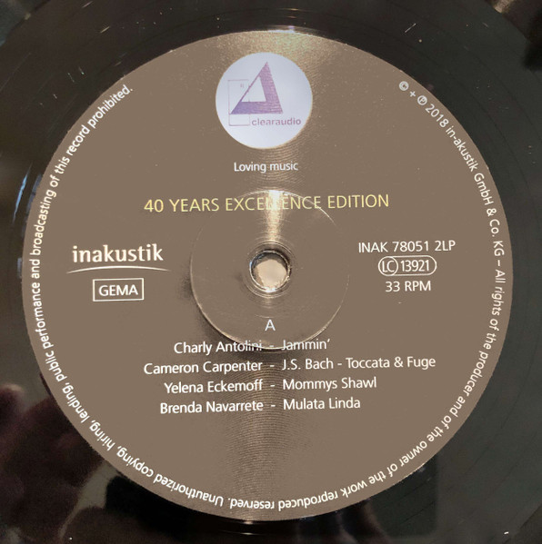 Various Artists - Clearaudio - 40 Years Excellence Edition (0707787780513)