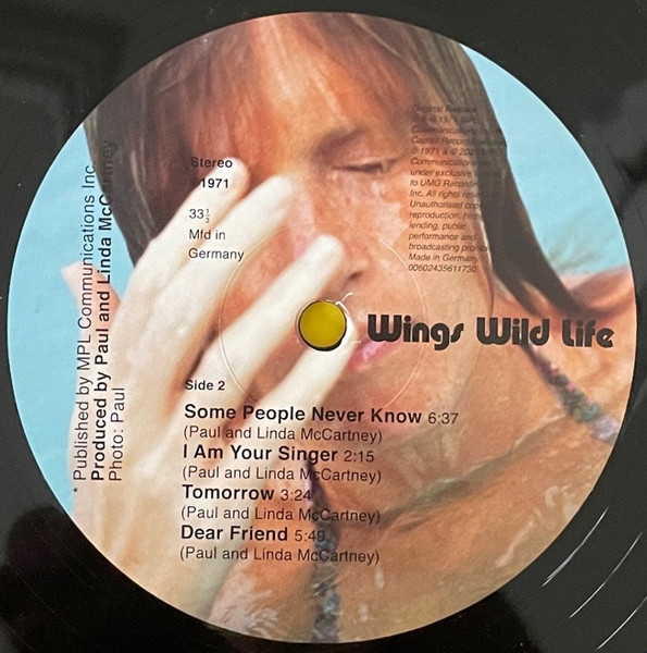 Paul McCartney And Wings - Wild Life [Half Speed Mastering] (00602435611730)