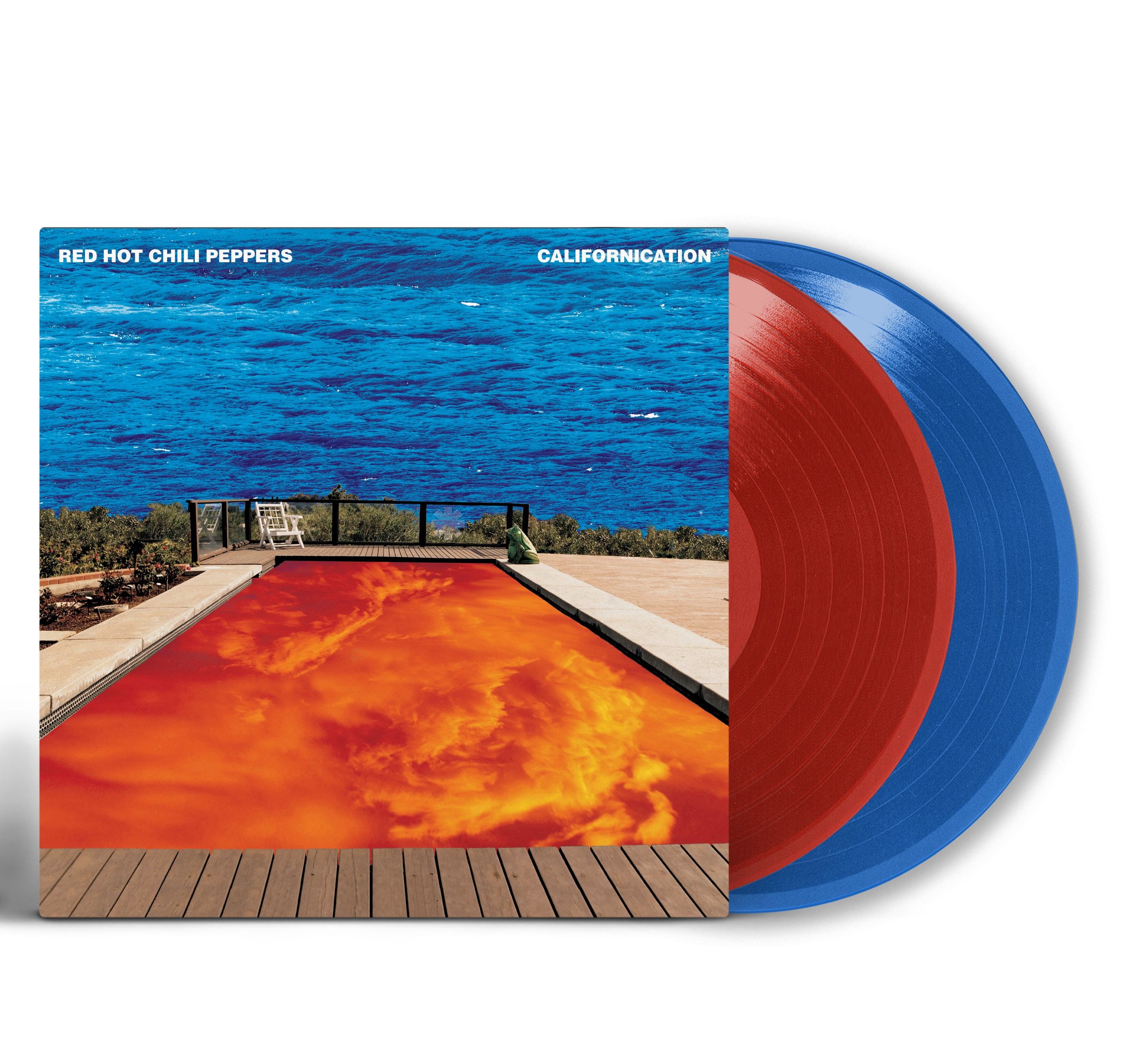 Red Hot Chili Peppers - Californication [25th Anniversary Edition] [Red & Ocean Blue Vinyl] (0093624843276)