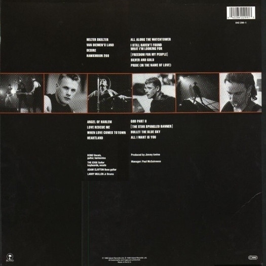 U2 - Rattle And Hum (842 299-1)