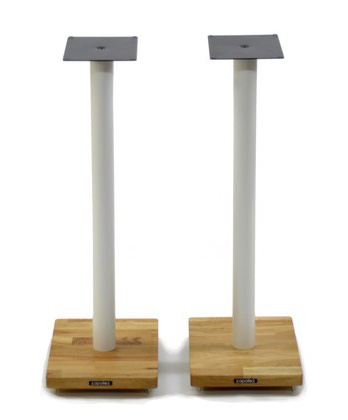 Atacama Apollo Cyclone 6 Speaker Stands white/oak