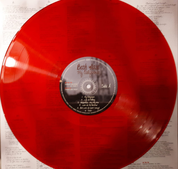 Beth Hart - My California [Red Transparent Vinyl] (M 7329 1)