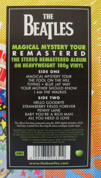 The Beatles - Magical Mystery Tour (0094638246510) [EU]