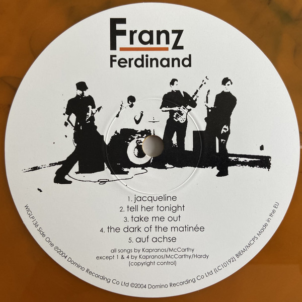 Franz Ferdinand - Franz Ferdinand [Orange & Black Swirl Vinyl] (WIGLP136)