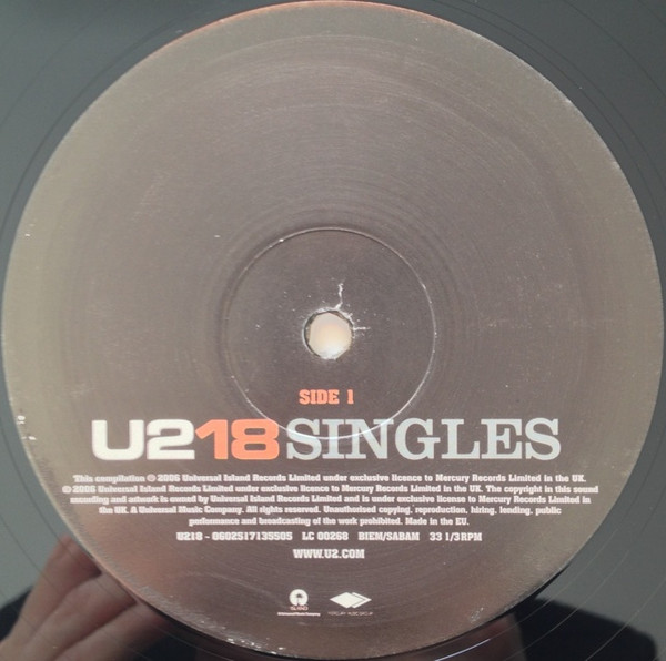 U2 - U218 Singles (0602517135505)