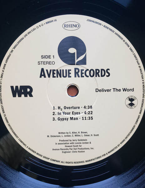 War - Deliver The Word (603497844937)