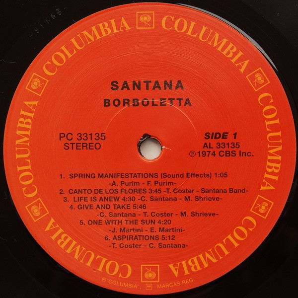 Santana - Borboletta (PC 33135)