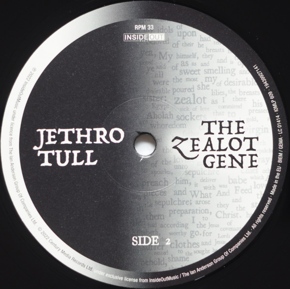 Jethro Tull - The Zealot Gene (19439927141)