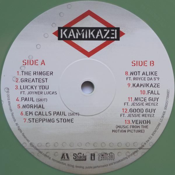 Eminem - Kamikaze (00602577094927)