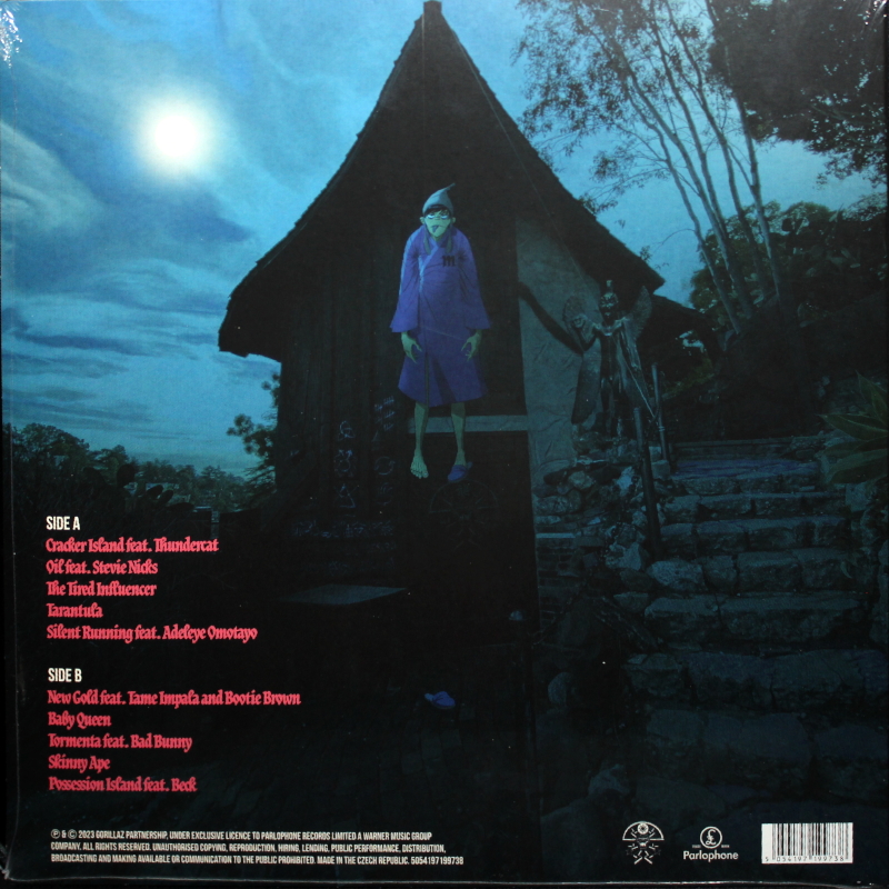 Gorillaz - Cracker Island [Black Vinyl] (5054197199738)