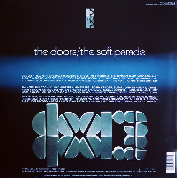 The Doors - The Soft Parade [50th Anniversary Edition] (R1 75005)