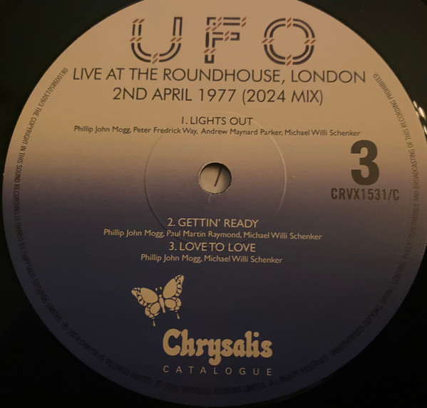 UFO - Lights Out (CRVX1531)