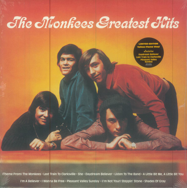 The Monkees - The Monkees Greatest Hits [Yellow-Flame Vinyl] (603497855476)