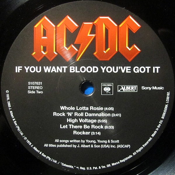 AC/DC - If You Want Blood You've Got It (5107631)