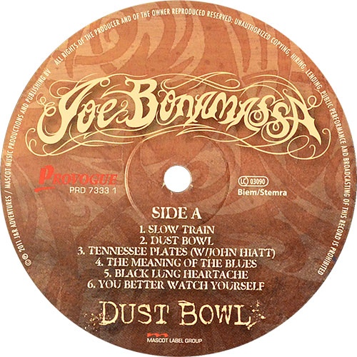 Joe Bonamassa - Dust Bowl (PRD 7333 1)