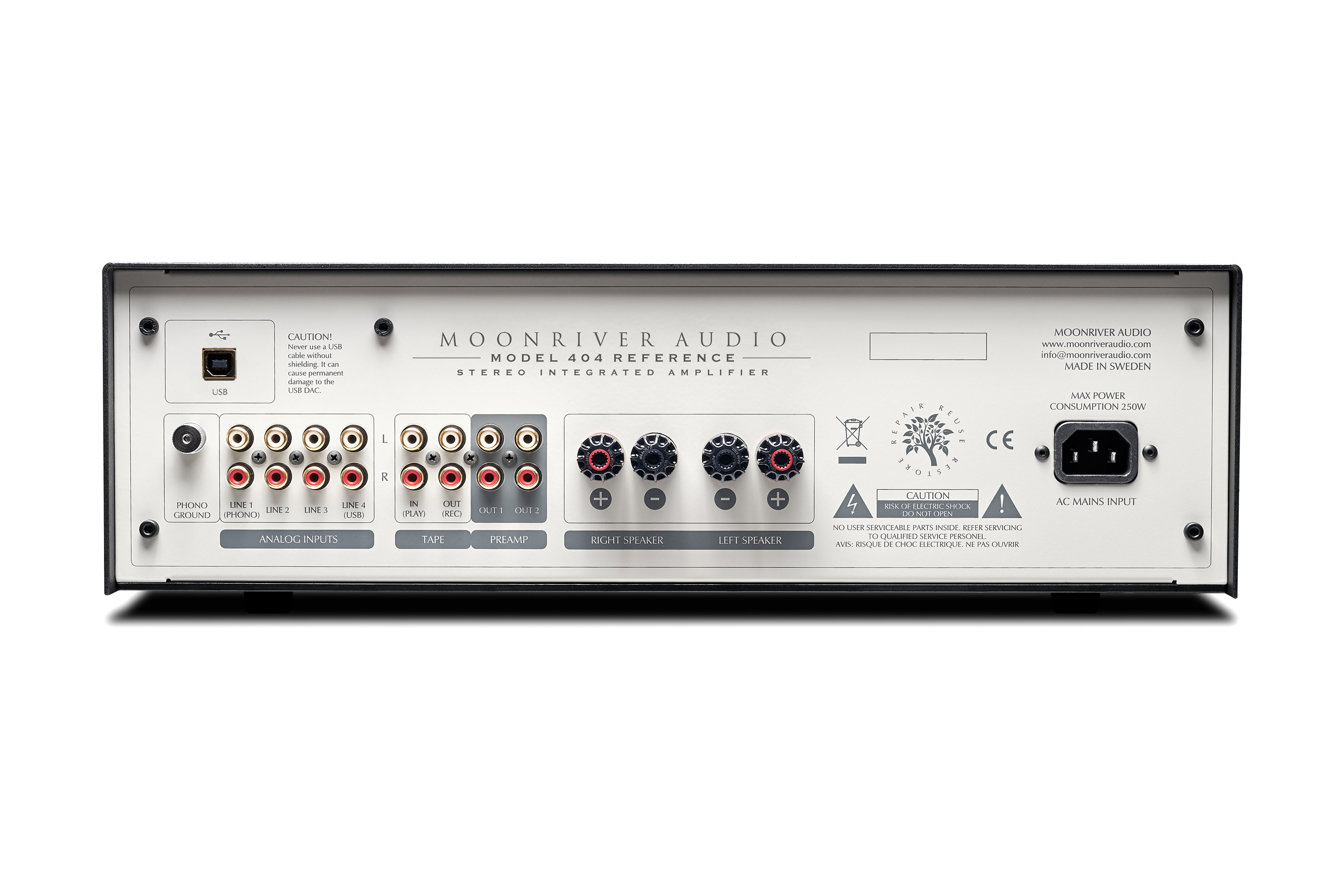 Moonriver Audio The 404 Reference integrated amplifier