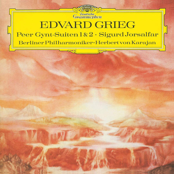 Herbert von Karajan, Berliner Philharmoniker - Edvard Grieg, Peer Gynt-Suiten 1 & 2 / Sigurd Jorsalfar (483 726-5)