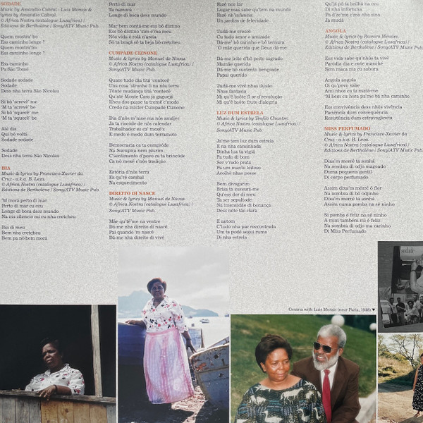 Cesaria Evora - Miss Perfumado (0190758538716)