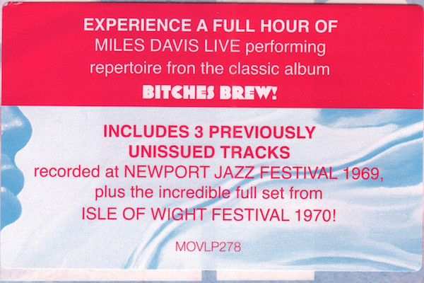 Miles Davis - Bitches Brew Live (MOVLP278)
