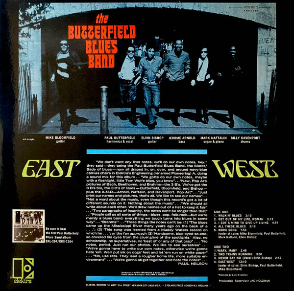 The Butterfield Blues Band - East-West (4260019716040)