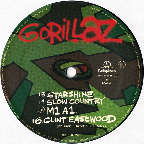 Gorillaz - Gorillaz (7243 531138 1 0)