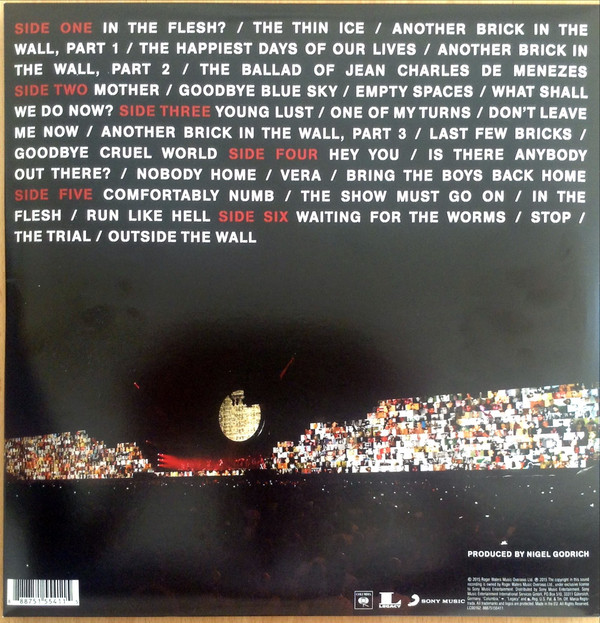 Roger Waters - The Wall (88875155411)