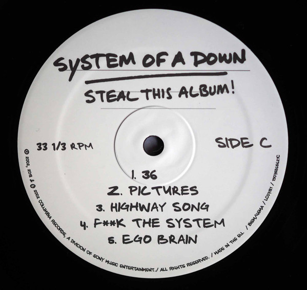 System Of A Down - Steal This Album! (0190758656212)
