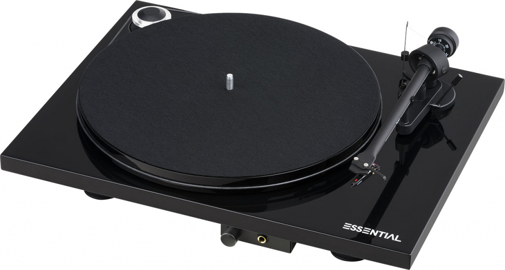 Pro-Ject Essential III Headphone (Ortofon OM 10) piano black