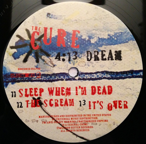 The Cure - 4:13 Dream (B0010913-01)
