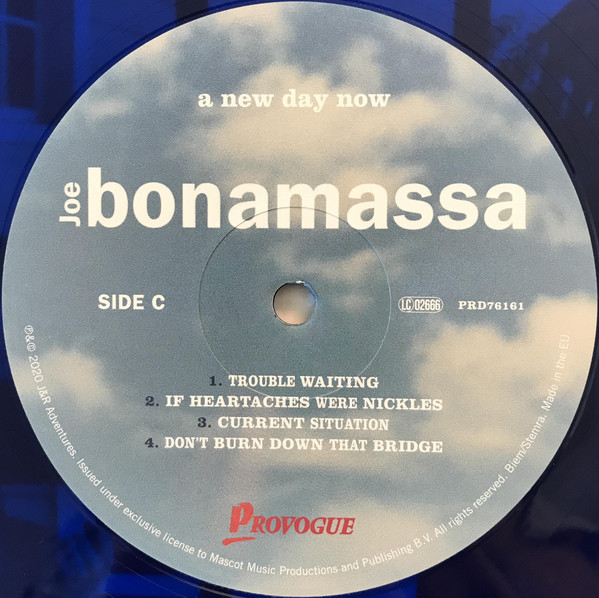 Joe Bonamassa - A New Day Now [Blue Vinyl] [20th Anniversary Edition] (PRD76161)