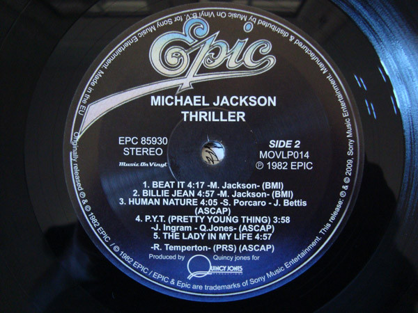 Michael Jackson - Thriller (MOVLP014)