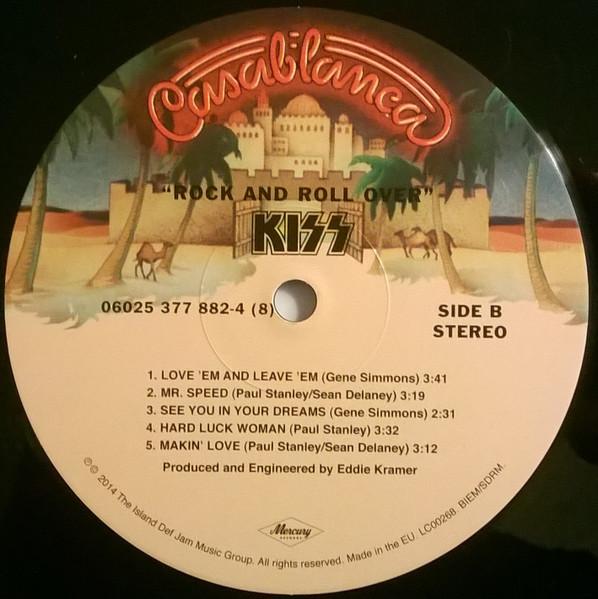 Kiss - Rock And Roll Over (06025 377 882-4)