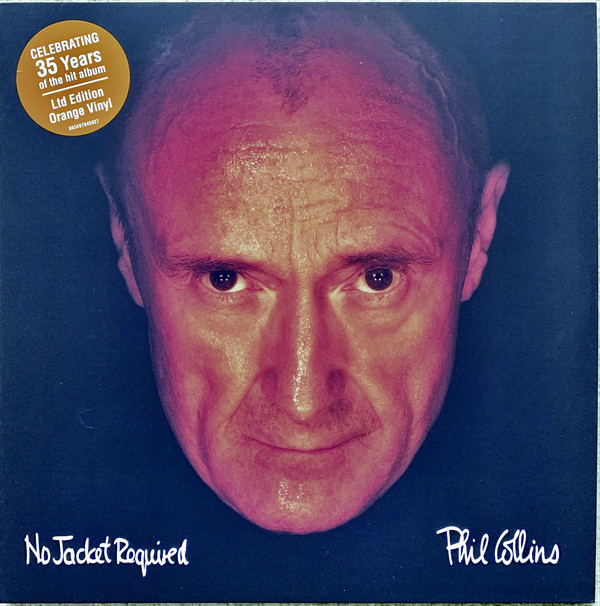 Phil Collins - No Jacket Required [35th Anniversary Edition] [Limited Edition Orange Vinyl] (081227951824)