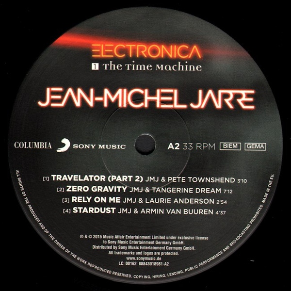 Jean-Michel Jarre - Electronica 1: The Time Machine (88843018981)