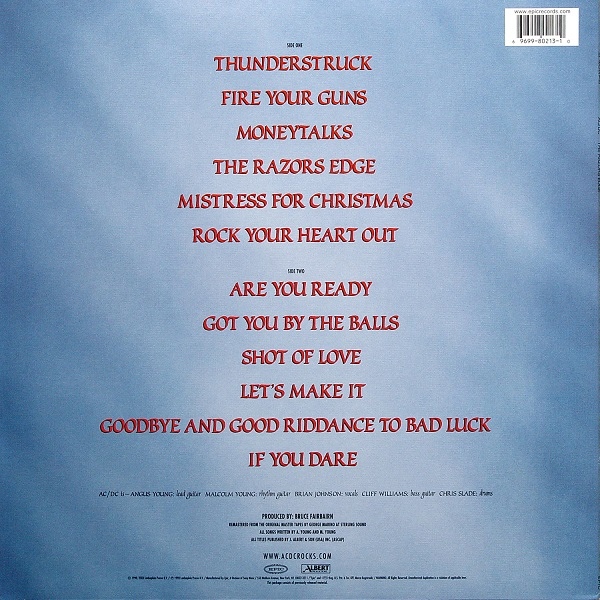 AC/DC - The Razors Edge (E 80213)