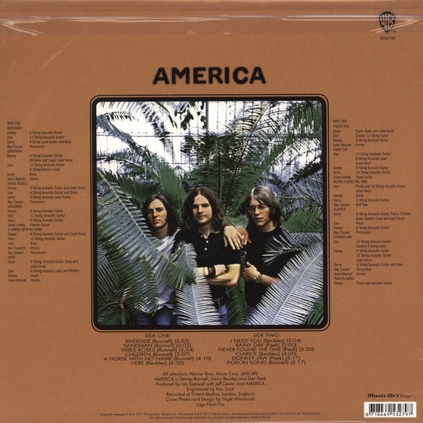 America - America (MOVLP769)