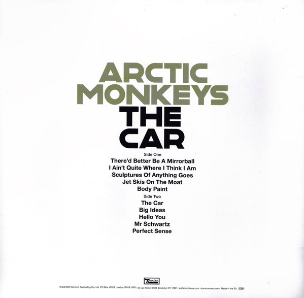 Arctic Monkeys - The Car (WIGLP455)