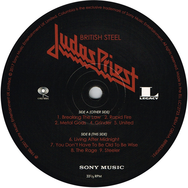 Judas Priest - British Steel (88985390951)