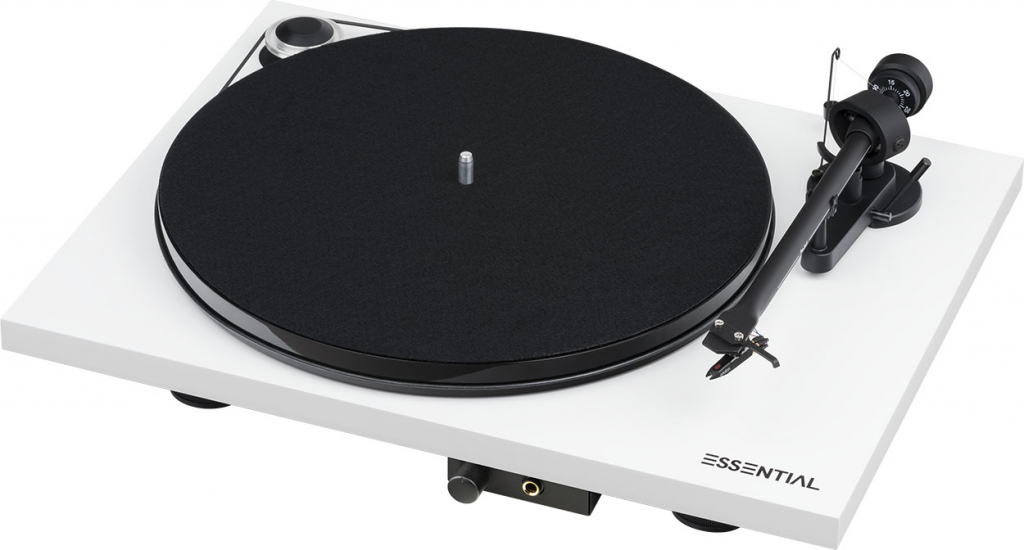 Pro-Ject Essential III Headphone (Ortofon OM 10) piano white